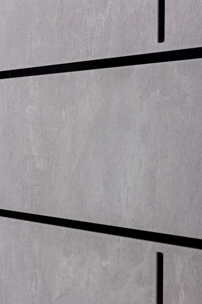 Дверь входная Булат Ультра (квадро) 540/249 Wavestone grey грей / белый супермат 2050x850 мм правая