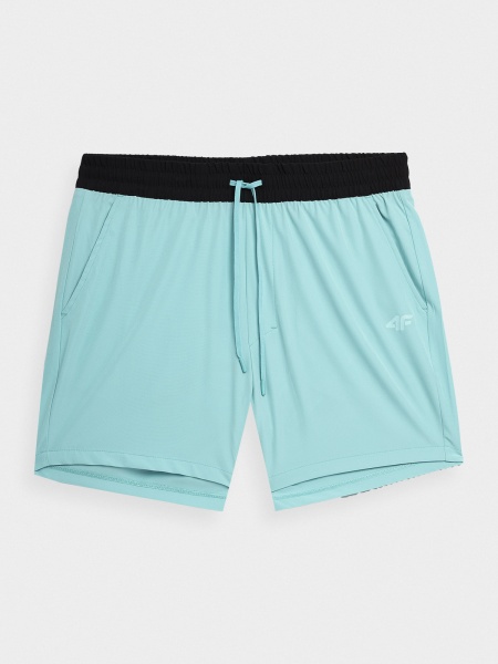 Шорти 4F BOARD SHORTS M027 4FSS23UBDSM027-35S р. 3XL бірюзовий