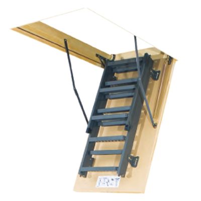 Лестница чердачная Fakro 120x70 см LMS 280 металлическая