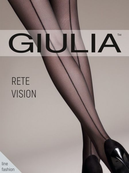 Колготки женские Giulia Rete Vision Chic р. 3 40 den nero 1 пар 