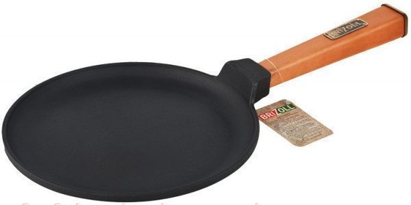 Сковорода для млинців чавунна 220х15 Brizoll