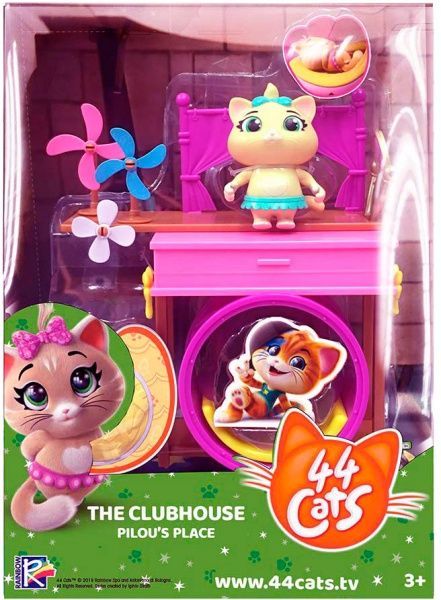 Ігровий набір 44 CATS Пілу з домівкою 34133 
