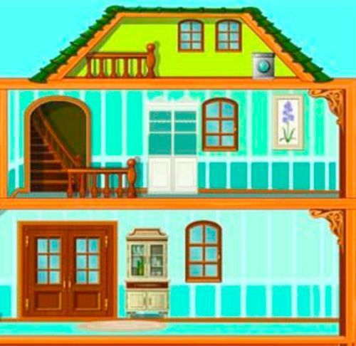 Книга «Багаторазовi налiпки. У будинку» 978-966-936-673-3