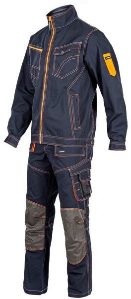 Полукомбинезон рабочий Sizam Sheffield р. L рост универсальный 30200 темно-синий