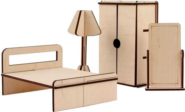 Набор для декупажа Спальня 1 модерн Rosa Talent 