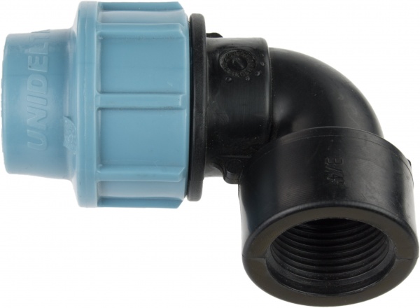 Колено Unidelta ПЭ-ст 63х2 BP PN 16