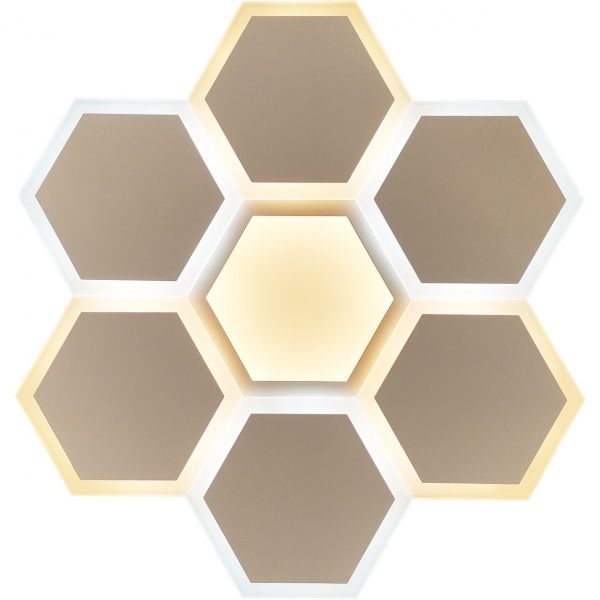 Світильник світлодіодний Hopfen Vela з пультом ДК 88 Вт білий 3000-6500 К 