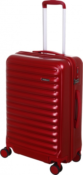 Чемодан 64 л бордовый LS22400 59х42х26 ABS 