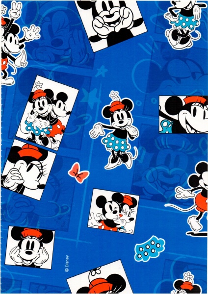 Бумага для упаковки детский 1,5x0,7 м в ассортименте Disney