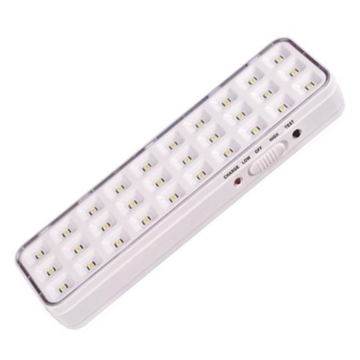 Світильник аварійний Eurolamp 30 LED білий EM-30SMD/2W 