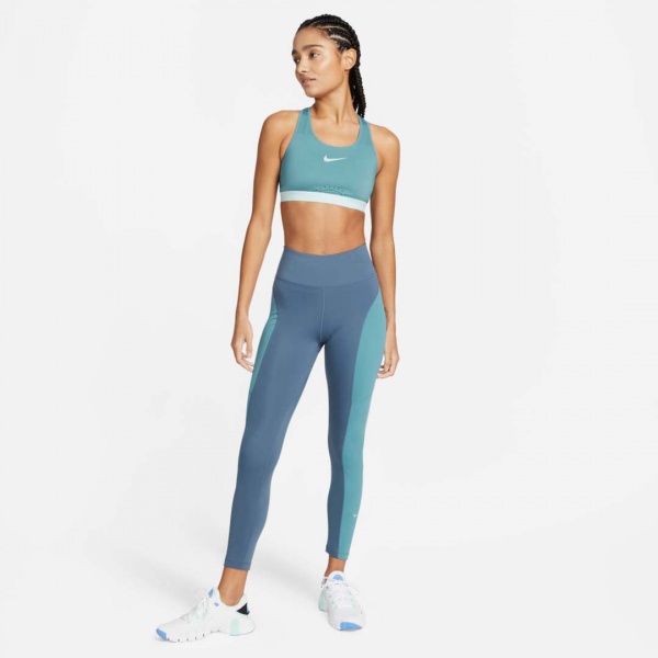 Бра Nike W NK DF SWSH HS BRA DD0428-440 р.MF-G блакитний