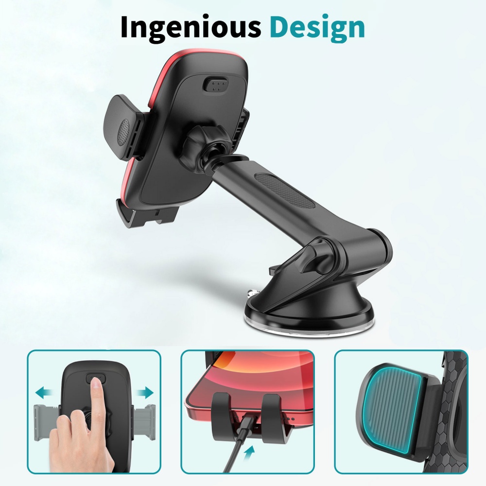 Тримач для смартфона Auto Assistance AA-T05 чорний