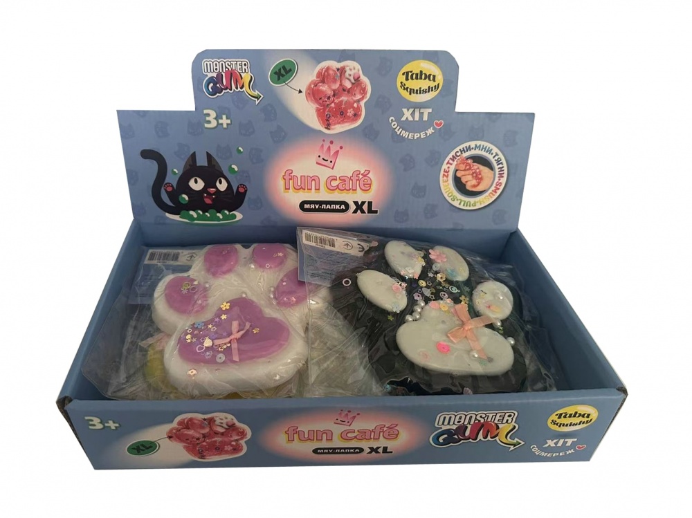 Іграшка-антистрес Monster Gum Fun Cafe Taba Мяу-лапка XL T26184