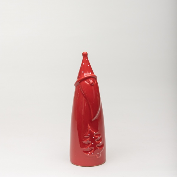 Статуэтка Дед Мороз красный 8,5x9x24,5 см 1410-24,5 Eterna