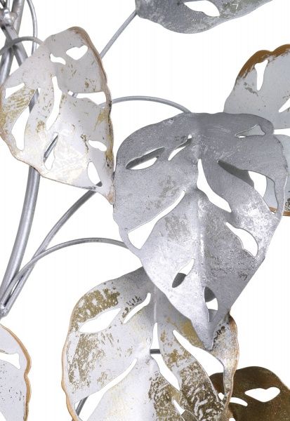 Декор настенный Silvi 50,2x90,8 см светло серо-золотистый 