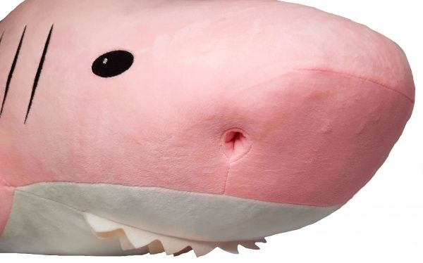 М'яка іграшка Анна Акула рожева 100 см