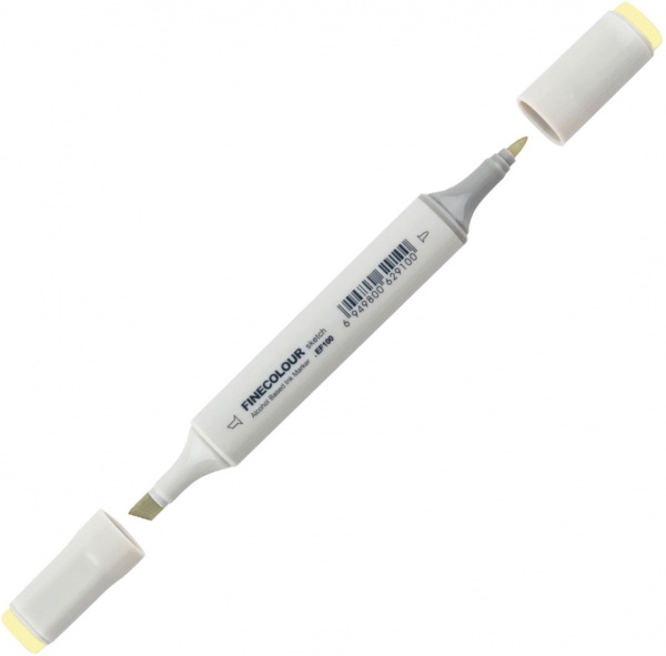 Маркер спиртовой FINECOLOUR Sketch EF100-221 бледно-желтый лимон 