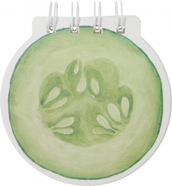 Блокнот дитячий овочі 9,3х9,3см 109 аркушів LG-21866