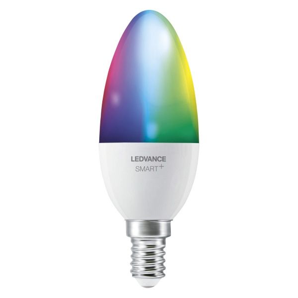 Умная лампа Ledvance SMART+ WiFi Candle 5 Вт B39 матовая E14 220 В 2700-6500 К 