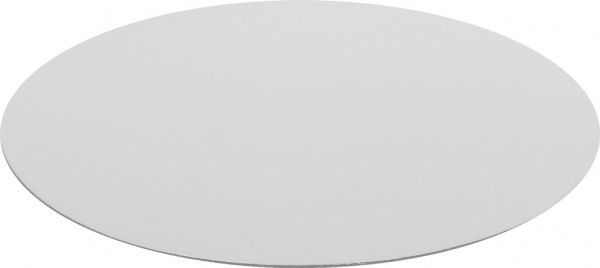 Підкладка для торту 30,5х0,2 см срібло