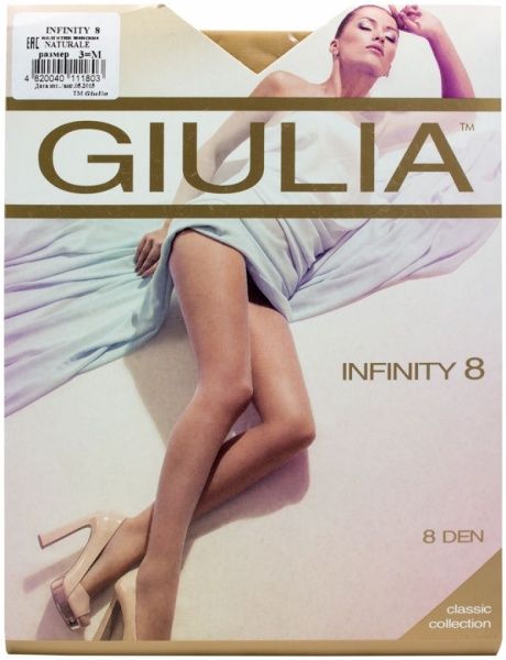 Колготки Giulia Infinity 8 den р. 3 телесный 