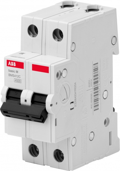 Автоматический выключатель ABB 16А тип С 4,5кА BMS412C16