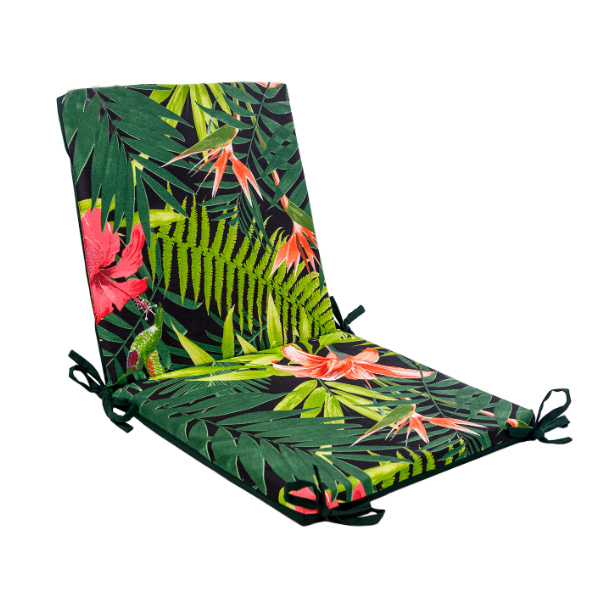 Подушка на стілець Ost-Fran 40x80x3 см лонета Kentia negro 6066