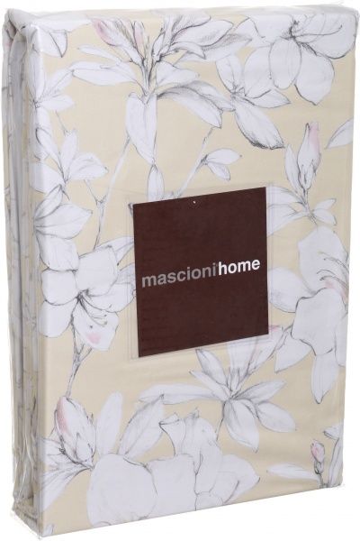 Комплект постельного белья Bologna семейный желтый Mascion 