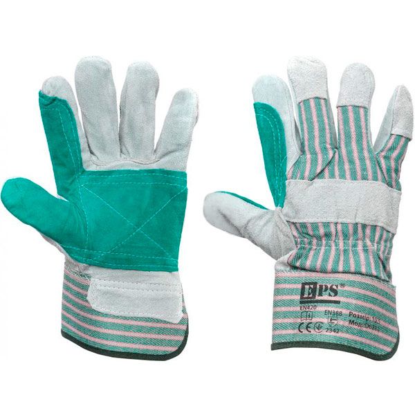 Перчатки Compass EPS комбинированные с покрытием кожа XL (10) D0202