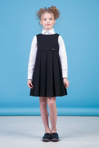 Сарафан шкільний Zironka 40-9024-1 р.128 чорний 