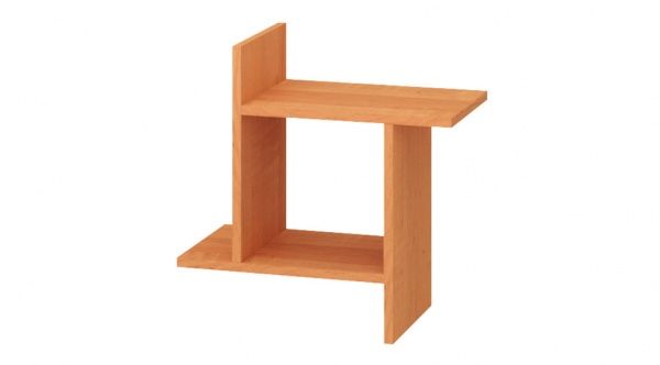 Полка декоративная Пехотин Лего 250x508x250 мм 