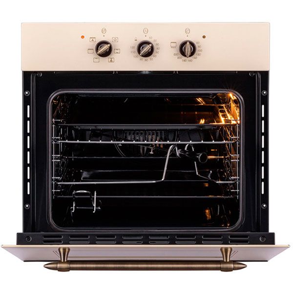 Духовой шкаф электрический Pyramida F 64 ER ivory Rustico/R