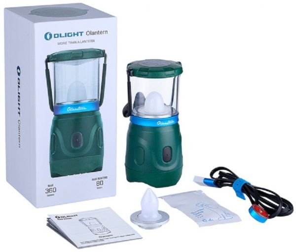 Фонарь кемпинговый Olight Olantern Green