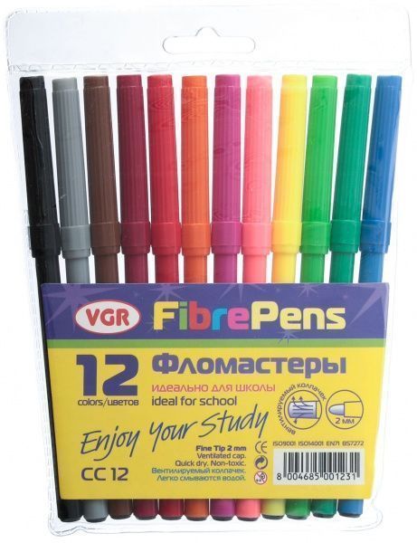Набор фломастеров 12 шт. CC12 VGR VGR