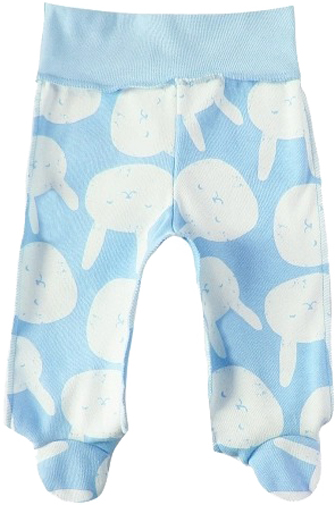 Ползунки для мальчиков Smil р.56 голубой с рисунком 107595 