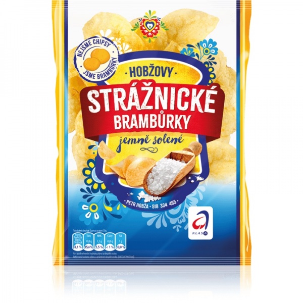 Чипсы Straznicke с солью 60 г