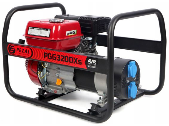 Електрогенераторна установка Pezal PGG3200XS 2,7 кВт / 3 кВт 220 В бензин — фото 1