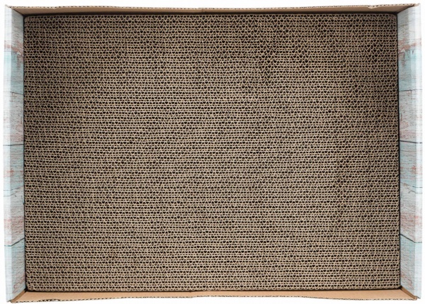 Царапка-кровать Trixie для кошек с кошачьей мятой картон вид дерева 45x12x33 cм (48013)