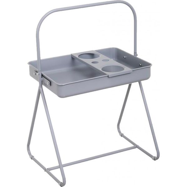 Стіл кавовий Генуя сірий 460x350x690мм 