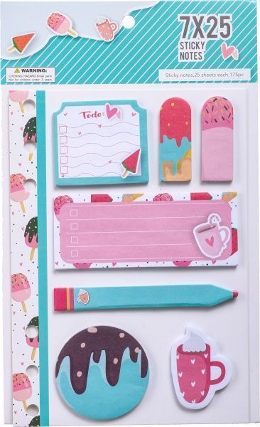 Стикеры клейкие Маленькие радости 7x25 шт.