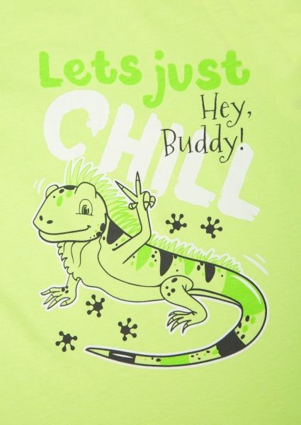 Пижама детская для мальчика Roksana р.104-110 салатовый №1065/12332 