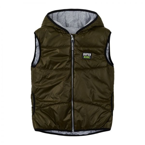 Жилет детский для мальчика Соня р.152 бутылочный 