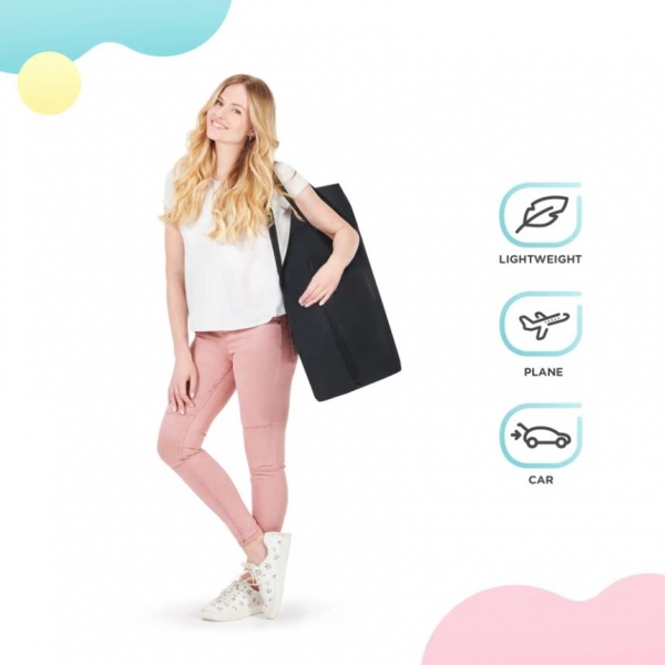 Манеж-ліжко Kinderkraft Leody Pink з пеленатором KCLEOD00PNK00AC