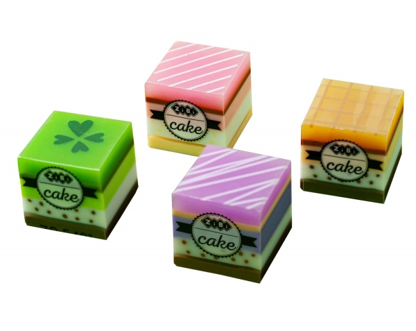 Ластик для карандашей KIDS Line Cake 25x25x24 мм ZB.5421 ZiBi