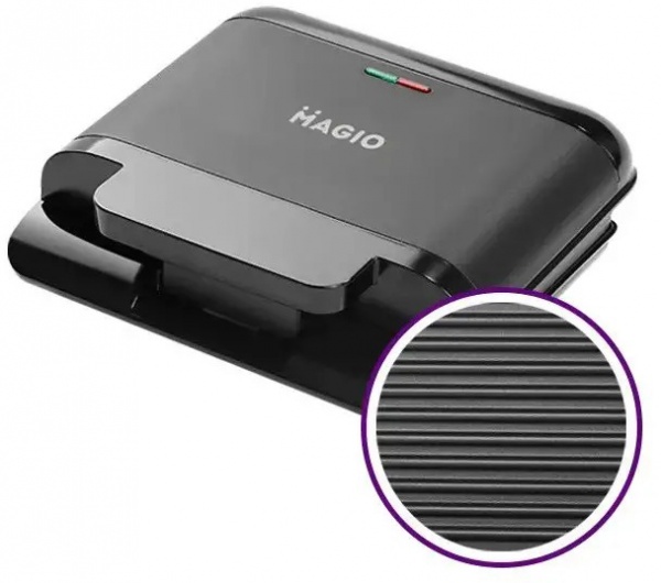 Бутербродница Magio МG-378 Black (гриль)