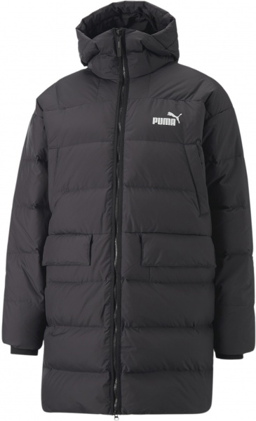 Пуховик Puma PROTECTIVE HOODED DOWN COAT 84931501 р.M черный