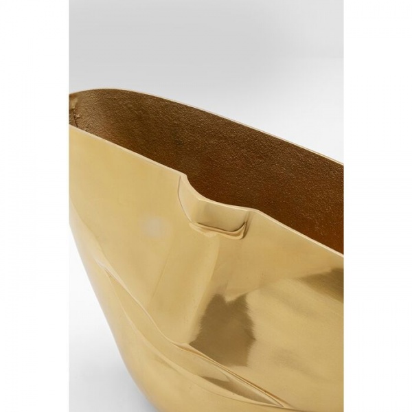 Ваза KARE Design Half Face 46 см золотая 