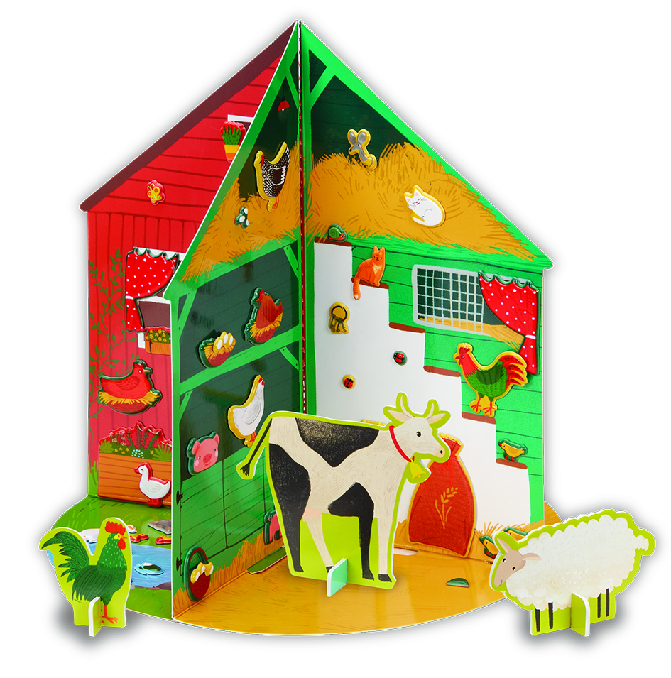 Набор для рукоделия LETS CRAFT Развивающий 3Д набор «Окружающая среда – амбар» PSP-03