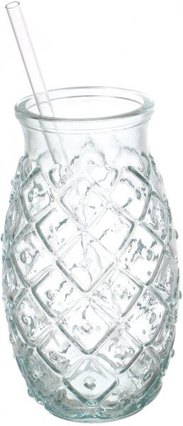 Стакан с соломинкой і соковижималкою TIKI 700 мл XR2360_1.01 700 мл 3 шт. San Miguel 