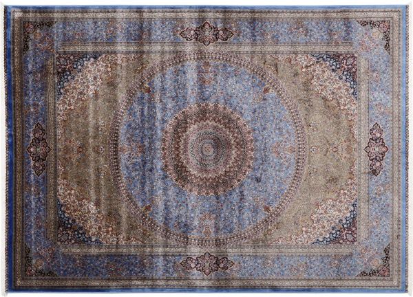 Ковер Roger Vanden Berghe Silk Yakut sky blue N5 1204 1,6x2,3 м